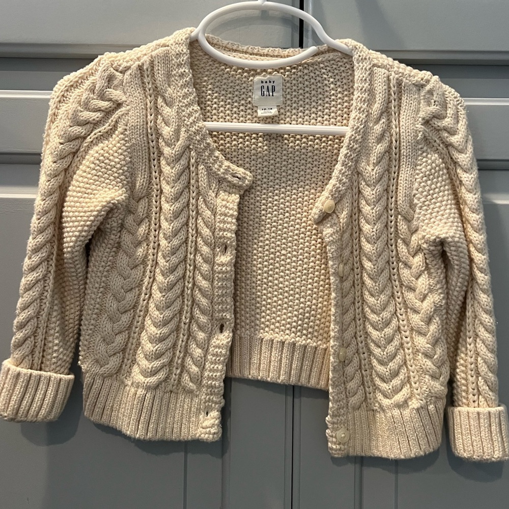 Baby GAP Cable Knit Cardigan